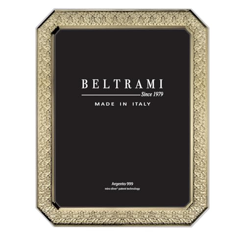 Belcom BELTRAMI Bilderrahmen Mosaik Gold Foto 20 x 25 cm Silber Miro Silber von BELTRAMI