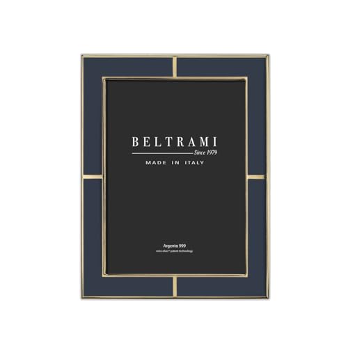 BELTRAMI Bilderrahmen blau Saphir Gold Foto 15 x 20 cm Silber Miro Silber BELTRAMI Bilderrahmen blau Saphir Gold Foto 15 x 20 cm Silber Miro Silber von BELTRAMI