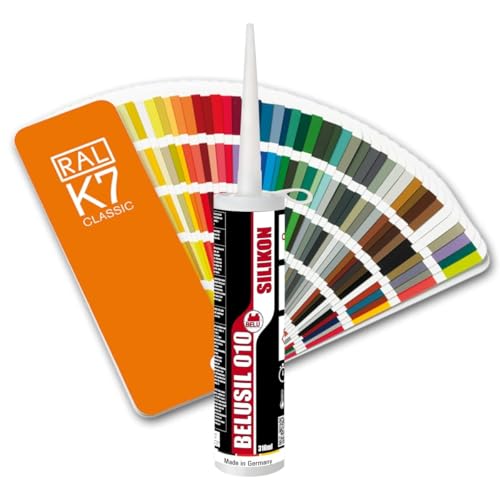 BELUSIL 010 Silikon RAL 7024 Graphitgrau von BELU