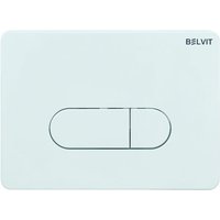 Belvit - Berlin Betätigungsplatte für 2-Mengen-Spülung weiß - Weiß von BELVIT