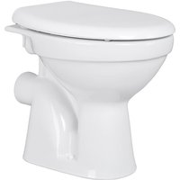 Belvit Dusch WC mit Bidet Funktion – Standtoilette mit Taharet, waagerechtem Wandabgang, Hygienedusche, Softclose WC-Deckel, Keramik in Weiß Belvit Dusch WC mit Bidet Funktion – Standtoilette mit Taharet, waagerechtem Wandabgang, Hygienedusche, Softclose WC-Deckel, Keramik in Weiß von BELVIT