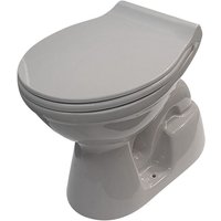 Belvit - Stand wc Manhattan Grau Abgang Boden mit Softclose-Deckel - Grau von BELVIT