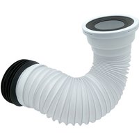 Wc Flex Anschluss Rohrstutzen dn 90/110 (340-870mm) - Weiß - Belvit von BELVIT