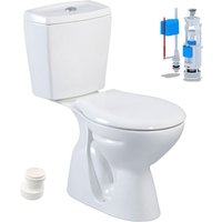 Stand-WC mit Taharet Keramik-Spülkasten Softclose WC-Sitz Toilette WC Senkrecht Boden Stand-WC mit Taharet Keramik-Spülkasten Softclose WC-Sitz Toilette WC Senkrecht Boden von BELVIT