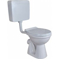 Belvit - Stand wc Grau Abgang Wand mit Softclose-Deckel und Spülkasten von BELVIT