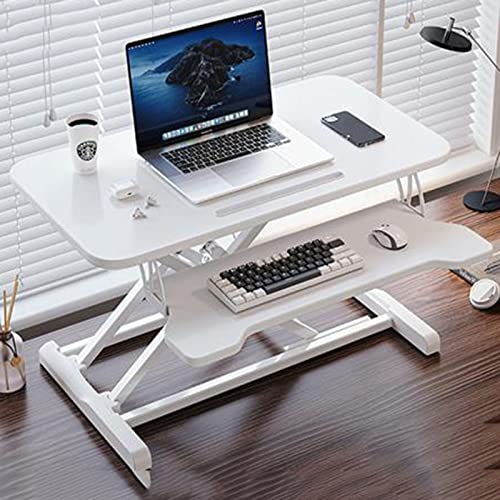 BELWEIS Stehpult, anhebbarer, klappbarer Arbeitstisch, Computertisch, Desktop-Laptop-Schreibtisch, Heim-Aufzugsständer, Heimbüro-Bett-Snack-Tisch von BELWEIS