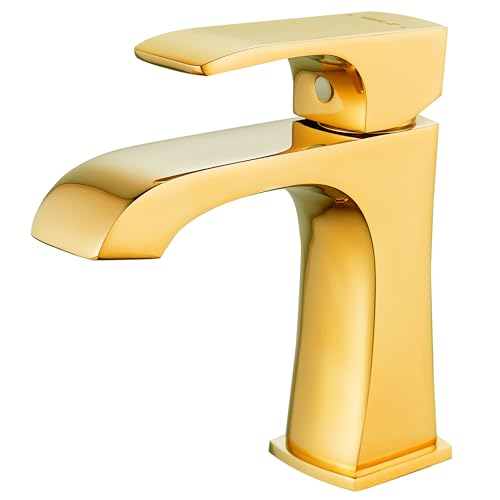 BELZ Wasserhahn Bad, Waschtischarmatur Einhandmischer,Waschbecken Armaturen mit Auslauf Höhe 99 MM,Wassersparend, Messing Chrom BELZ Wasserhahn Bad, Waschtischarmatur Einhandmischer,Waschbecken Armaturen mit Auslauf Höhe 99 MM,Wassersparend, Messing Chrom von BELZ
