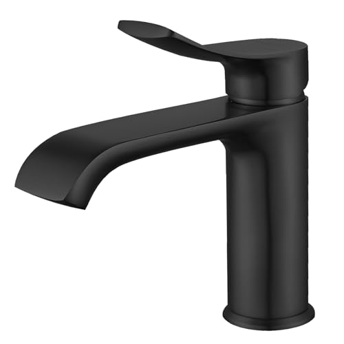 BELZ Wasserhahn Bad, Einhebel Waschtischarmatur, Waschbecken Armaturen, Armatur Badezimmer, Mischbatterie Bad, Messing Chrom (Schwarz) BELZ Wasserhahn Bad, Einhebel Waschtischarmatur, Waschbecken Armaturen, Armatur Badezimmer, Mischbatterie Bad, Messing Chrom (Schwarz) von BELZ