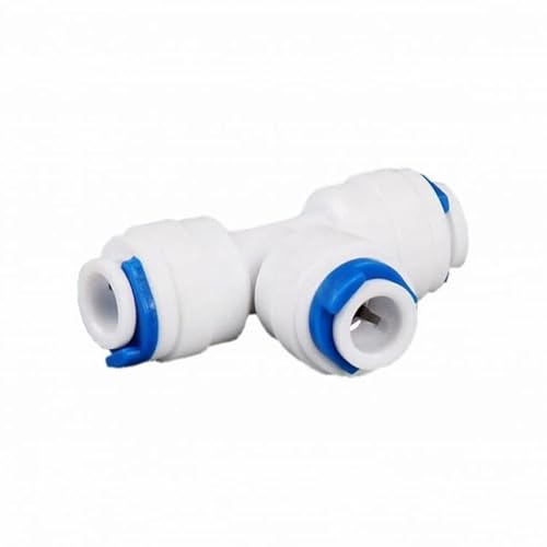 BEM Schlauch-T-Verbinder Kupplung 3 x 1/4", QuickConnect Steckverbindung, Getränkeindustrie, lebensmittelecht, NSF Zertifizierung von BEM