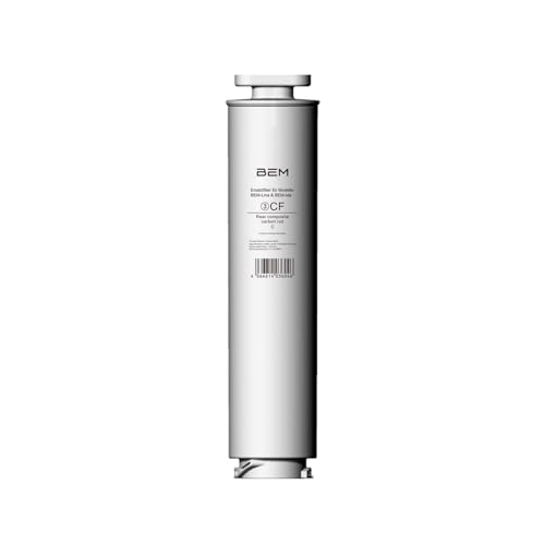 BEM CF Ersatzfilter für LINA und IDA Wasserfilter, Filterkartusche, Komposit-Kohlenstoffstab Filterelement, Filterpatrone BEM CF Ersatzfilter für LINA und IDA Wasserfilter, Filterkartusche, Komposit-Kohlenstoffstab Filterelement, Filterpatrone von BEM
