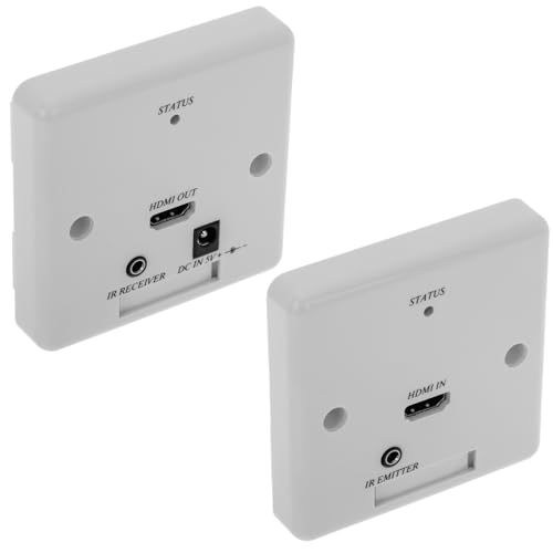 BeMatik - 80x80 Kanalwand Feld Cat.5 UTP-Extender (HDMI + IR) von BEMATIK.COM