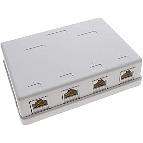 BeMatik - Box Größe 4 RJ45 UTP Cat.5e von CABLEMATIC