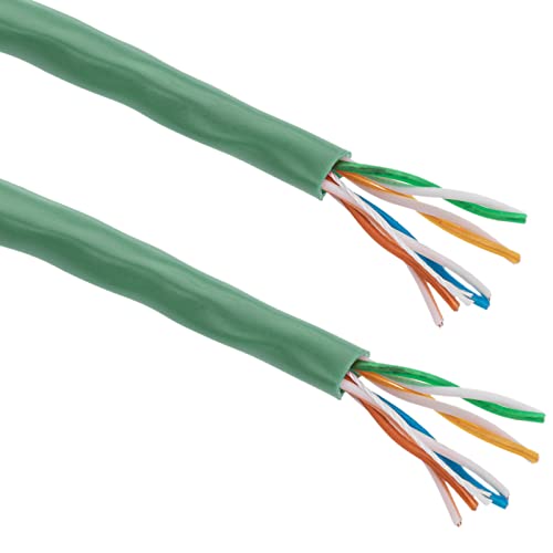 BeMatik - Coil Cable CCA 24AWG UTP Kategorie 5e solide Green 100m von BEMATIK.COM