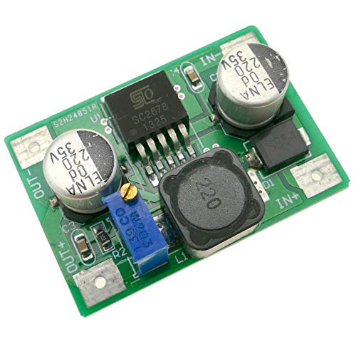 BeMatik - DC-DC Netzteil 3,6-24V auf 0,8-20V mit einstellbarem Spannungswandler DW-0411 (AK027) von BEMATIK.COM