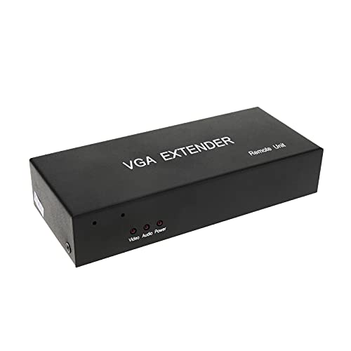 BeMatik - DYLINK Extender VGA-und Audio über Cat.5 UTP 300m REMOTE von CABLEMATIC