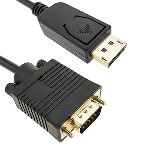 BeMatik - DisplayPort-Kabel Stecker-Stecker VGA 5 m BeMatik - DisplayPort-Kabel Stecker-Stecker VGA 5 m von BEMATIK.COM