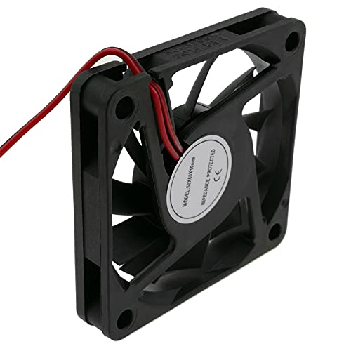 BeMatik - Gehäuselüfter mit Standardgehäuse 60x60x10 mm für 5 VDC für Gehäuse Lüfter Computer und Chassis BeMatik - Gehäuselüfter mit Standardgehäuse 60x60x10 mm für 5 VDC für Gehäuse Lüfter Computer und Chassis von BEMATIK.COM