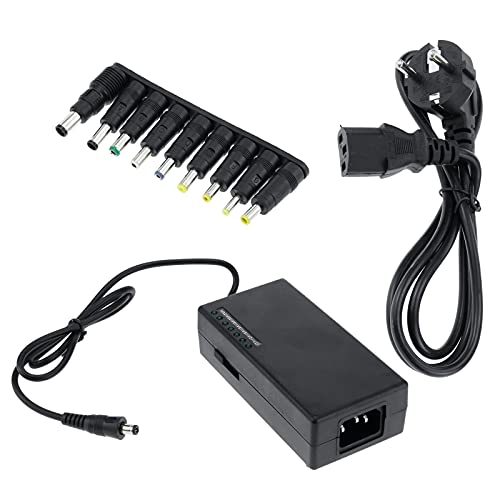 BeMatik - Ladegerät Netzteil Stromversorgung Universal Adapter für Laptop Notebook 12-24 VDC 96W 5A von BEMATIK.COM