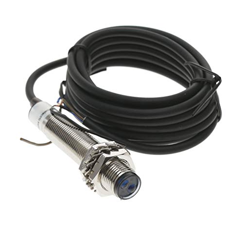 BeMatik Lichtsensor NPN NO 10-36VDC M12 8 cm selbstheilend TZ053 von BEMATIK.COM