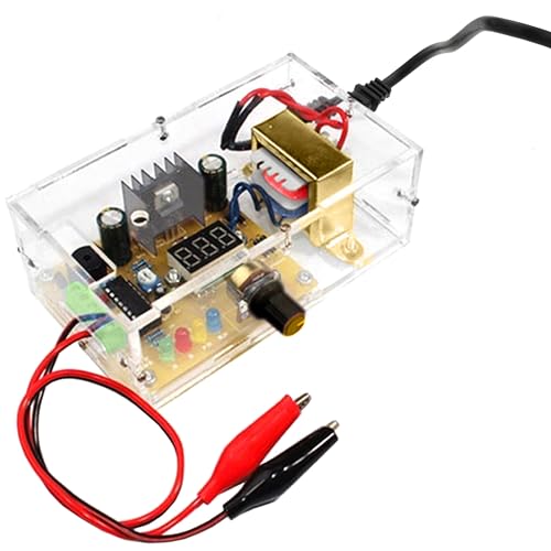 BeMatik Netzteil 220 V auf 12 V Kit DIY LM317 DW-0842 (AK036) von BEMATIK.COM