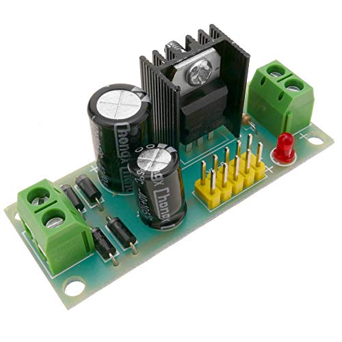 BeMatik Netzteil DC-DC 7,5 V-20 V auf 5 V mit Konverter und Regler LM7805 L7805 DW-0717 (AK010) von BEMATIK.COM