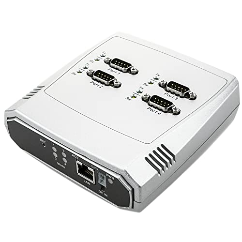 BeMatik - Serieller Server 4 x RS232 RS422 RS485 an Ethernet TCP IP UDP RJ45 10/100 Mbps NCOM-413 BeMatik - Serieller Server 4 x RS232 RS422 RS485 an Ethernet TCP IP UDP RJ45 10/100 Mbps NCOM-413 von BEMATIK.COM