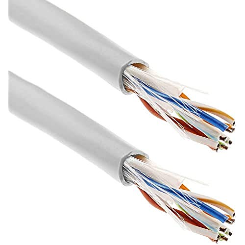 BeMatik - Spule UTP Cat6 Kabel 24AWG Flexibel Grau 305m von CABLEMATIC