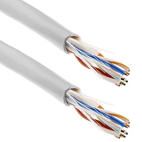 BeMatik - Spule UTP Cat6 Kabel 24AWG Flexibel Grau 305m BeMatik - Spule UTP Cat6 Kabel 24AWG Flexibel Grau 305m von BEMATIK.COM