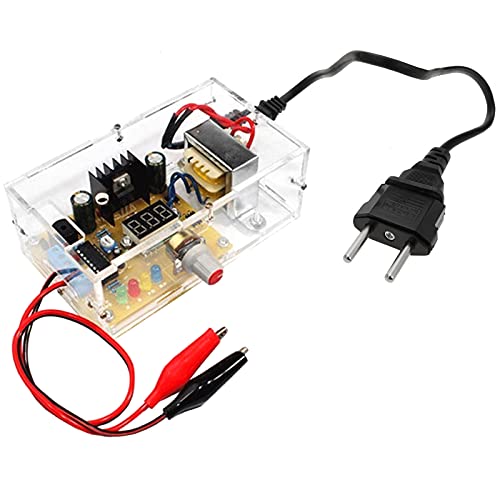 BeMatik - Stromversorgung 220V bis 5V Kit DIY LM317 DW-0842 von BEMATIK.COM