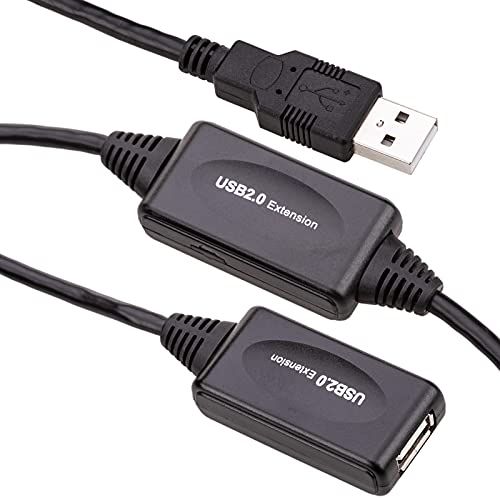 BeMatik - USB 2.0 Verlängerungskabel mit 30m Versorgung von BEMATIK.COM