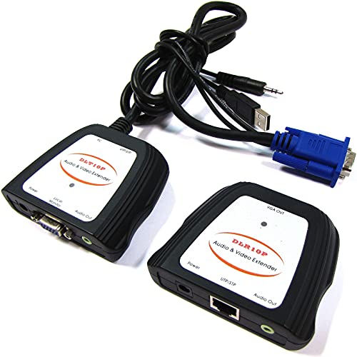 BeMatik - VGA und Audio Extender über Cat.5e (30 m) von BEMATIK.COM
