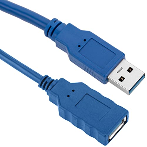 BeMatik - Verlängerungskabel USB 3.0 2 m Typ-A Stecker zu Buchse Blau BeMatik - Verlängerungskabel USB 3.0 2 m Typ-A Stecker zu Buchse Blau von BEMATIK.COM