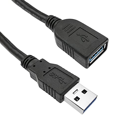 BeMatik - Verlängerungskabel USB 3.0 3 m Typ-A Stecker zu Buchse von BEMATIK.COM