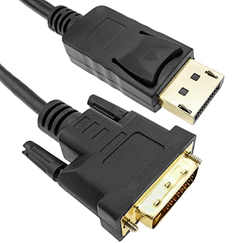 BeMatik - Video Kabel DisplayPort-Stecker auf DVI-D-Stecker 1 m BeMatik - Video Kabel DisplayPort-Stecker auf DVI-D-Stecker 1 m von BEMATIK.COM