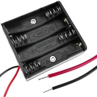 Batteriefach Batteriehalter für 8 aaa LR03 1,5V Batterien - Bematik von BEMATIK