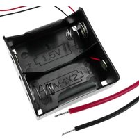 Batteriefach Batteriehalter für 2 x d LR20 R20 1,5 v Batterien - Bematik von BEMATIK