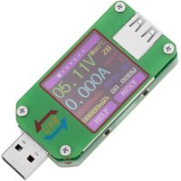 Bematik - UM24 Digital-Amperemeter-Multimeter für USB-Anschlüsse mit Spannungs- und Stromstärkemessung von BEMATIK