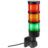 Bematik - Industrieller Signalsäulen. Warnung Signalturm Lampe mit blinkender rot orange grün led 12 vdc von BEMATIK