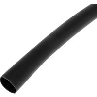 Schrumpfschlauch schwarz 6,4 mm Rolle von 3m - Bematik von BEMATIK
