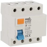 AC 4P 63A 300mA Differenzialschutzschalter A05-N7-4-63-300 AC 4P 63A 300mA Differenzialschutzschalter A05-N7-4-63-300 von BEMKO