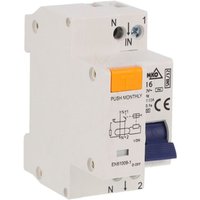 Differenzialschutzschalter 2P C 16A 30mA A06-SNL-32-C16 von BEMKO