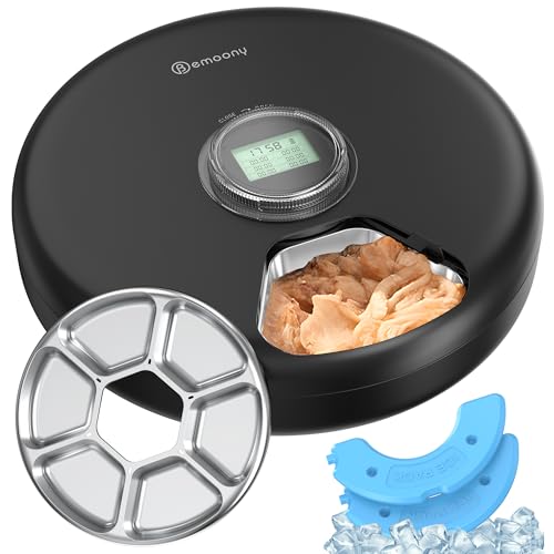 Futterautomat aus ABS Material Katze Nassfutter Mit Edelstahlschüssel: Katzenfutter Automat -Futterspender Katze Kuehlung-Futterautomaten Kabellos-Automatischer Futterspender Timer-Futterautomat Hund Futterautomat aus ABS Material Katze Nassfutter Mit Edelstahlschüssel: Katzenfutter Automat -Futterspender Katze Kuehlung-Futterautomaten Kabellos-Automatischer Futterspender Timer-Futterautomat Hund von BEMOONY