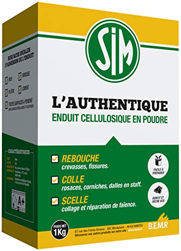 BEMR bmsim01 SIM Authentizität beschichtetes zum Spachteln Innen 1 kg von BEMR