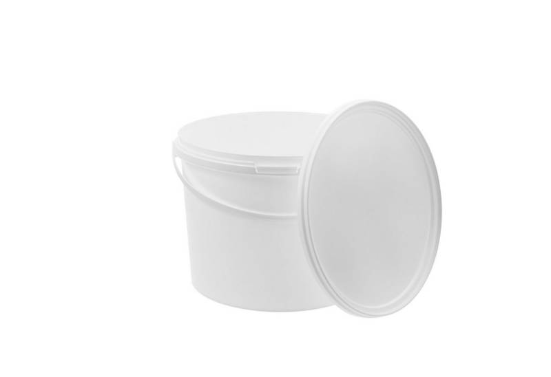 BENBOW Putzeimer für Lebensmittel, Farben, Chemikalien, (Weiß, 10-tlg., 10L) von BENBOW