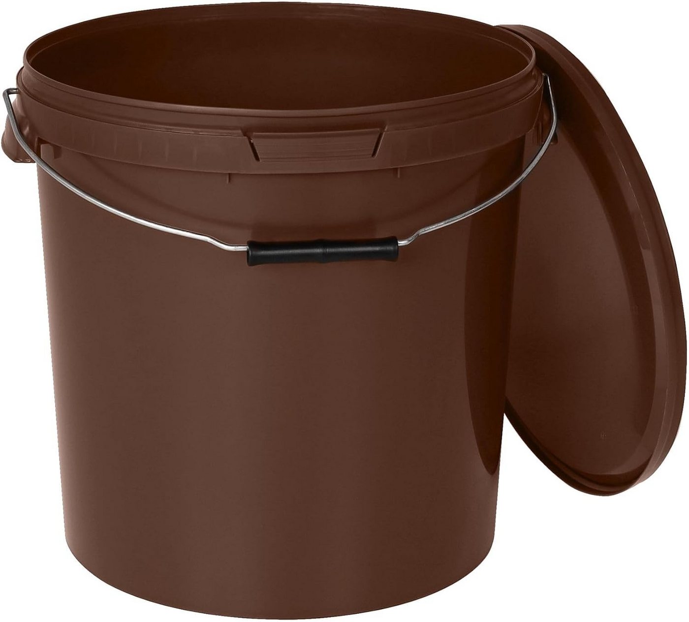 BENBOW Putzeimer Eimer mit Deckel 30 20 10 5 3 1 0,5 L Viele Farben Lebensmittelecht, (100-tlg., PZH-, BRC- und DIN-ISO-zertifiziert), für Lebensmittel, Farben, Chemikalien von BENBOW