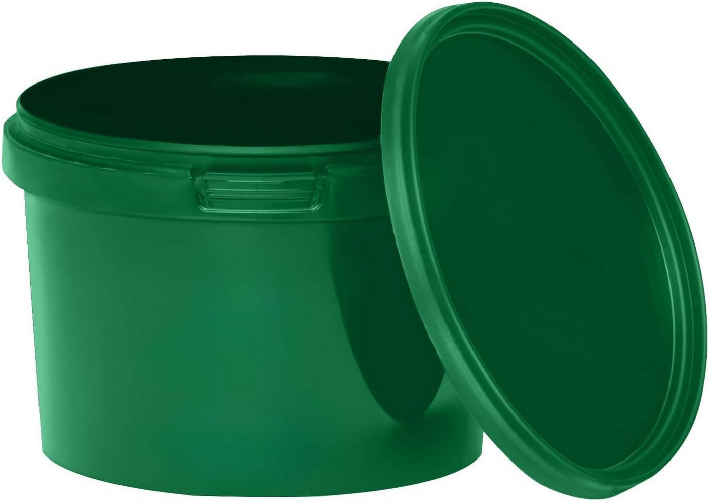 BENBOW Putzeimer Eimer mit Deckel 30 20 10 5 3 1 0,5 L Viele Farben Lebensmittelecht, (20-tlg., PZH-, BRC- und DIN-ISO-zertifiziert), für Lebensmittel, Farben, Chemikalien von BENBOW