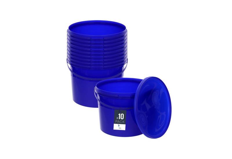 BENBOW Putzeimer für Lebensmittel, Farben, Chemikalien, (Blau, 10-tlg., 10L) von BENBOW