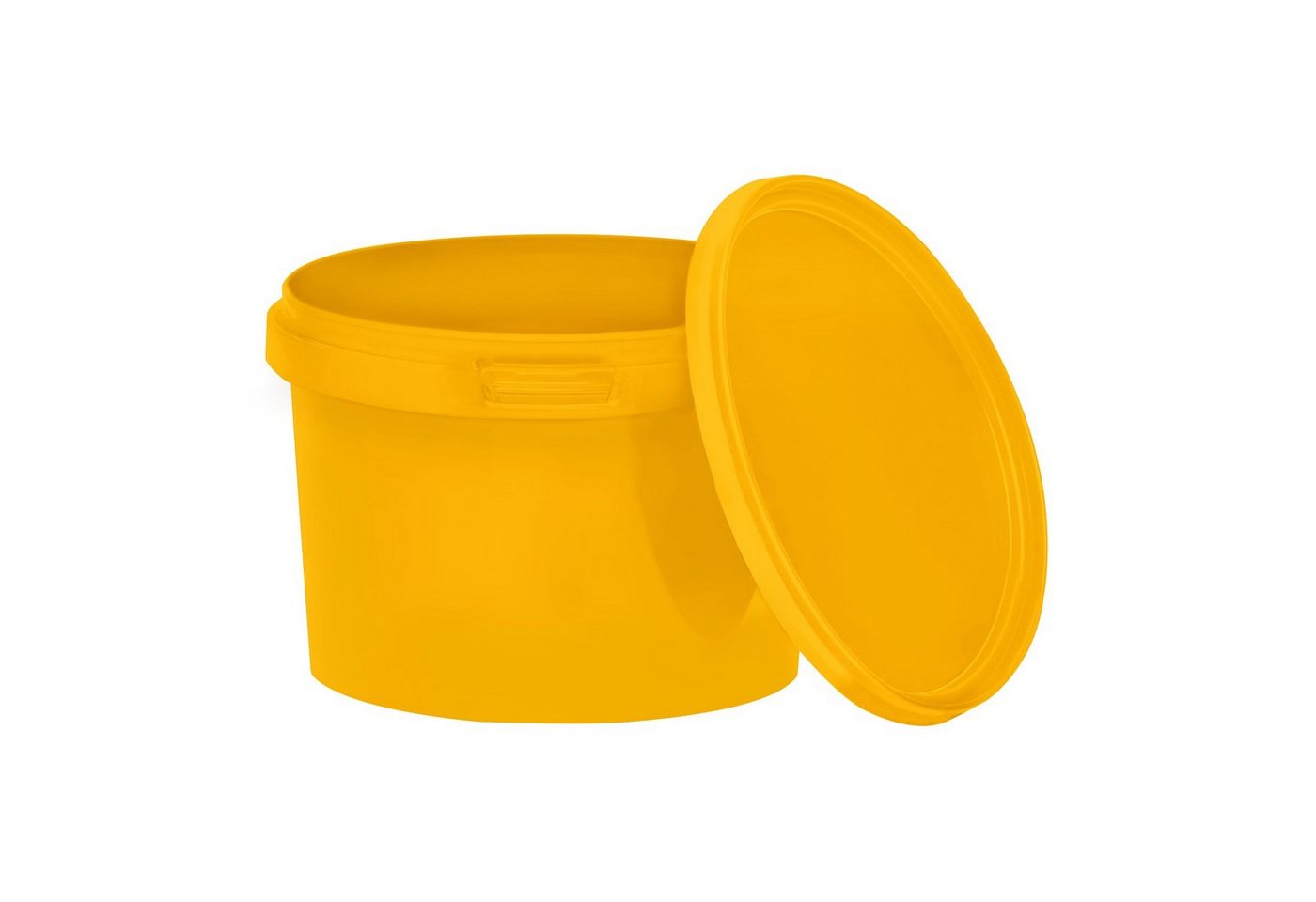 BENBOW Putzeimer für Lebensmittel, Farben, Chemikalien, (Gelb, 1-tlg., 0.5L) von BENBOW