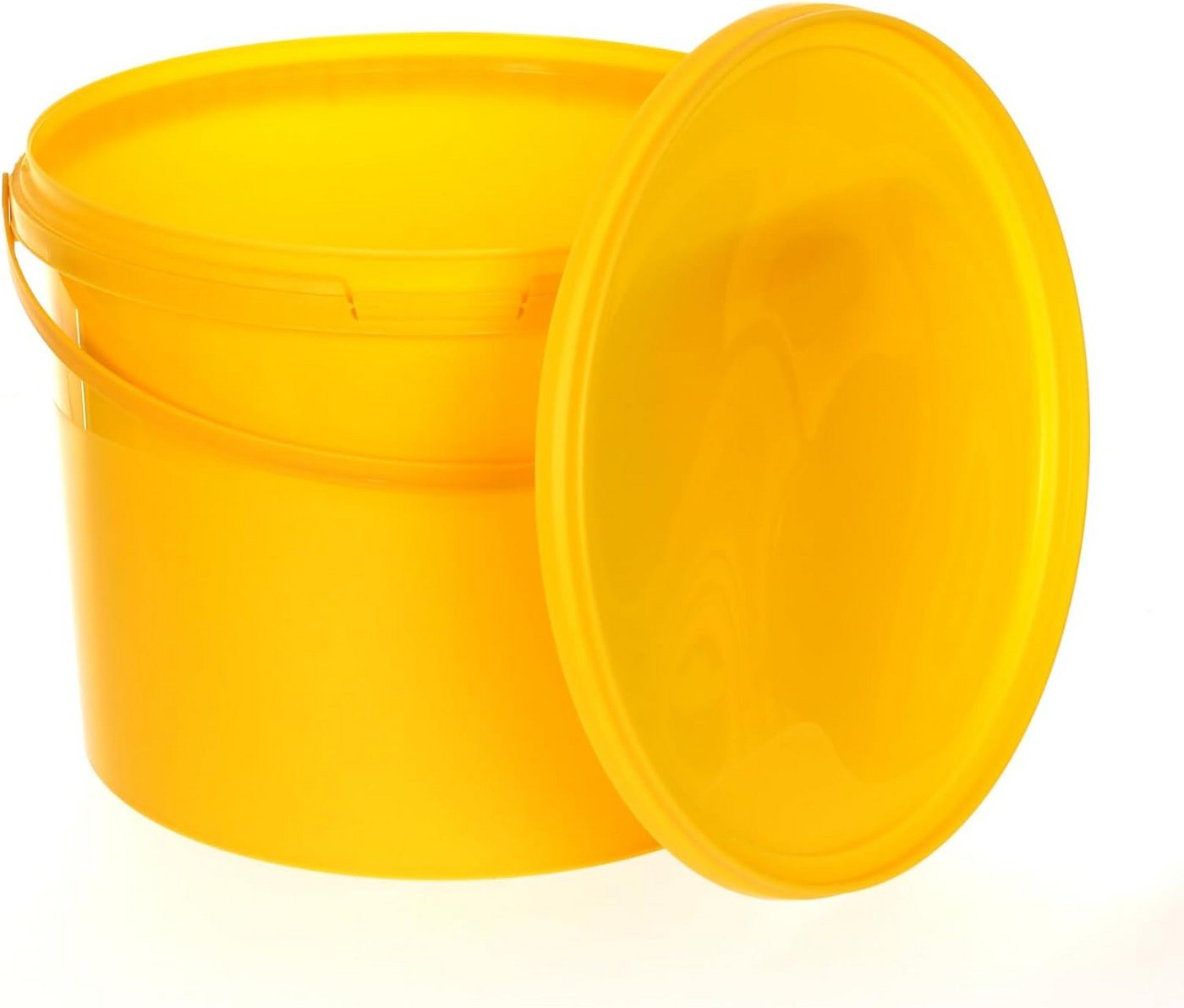 BENBOW Putzeimer für Lebensmittel, Farben, Chemikalien, (Gelb, 5-tlg., 10L) von BENBOW