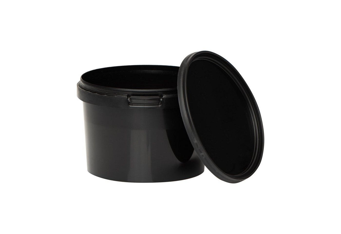 BENBOW Putzeimer für Lebensmittel, Farben, Chemikalien, (Schwarz, 20-tlg., 0.5L) von BENBOW